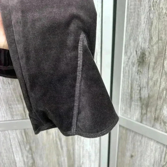 Laundry by Shelli Segal Blazer 2 Velvet Brown Bohemian Puff Sleeve Ruffle - Picture 4 of 7